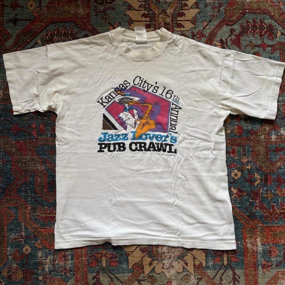 ‘91 Kansas City Jazz Lover's Pub Crawl T-Shirt
